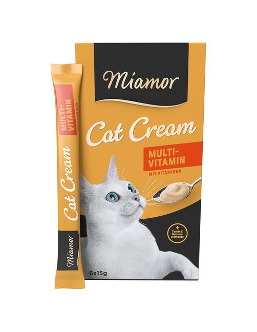 Cat Snack Multi-Vitamin Cream - Sparpaket 6 x 15 g
