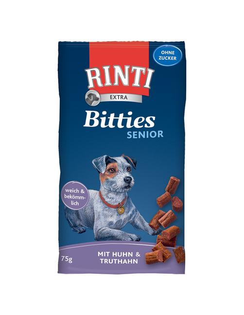 Rinti Extra Bitties Senior Huhn & Truthahn - Sparpaket