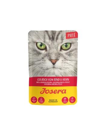 Nassfutter Katze, Adult, Paté, Rind und Huhn 16 x 85 g
