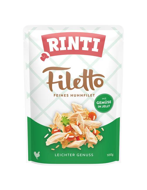 Sparpaket Filetto Pouch in Jelly Huhn mit Gemüse 48 x 100 g