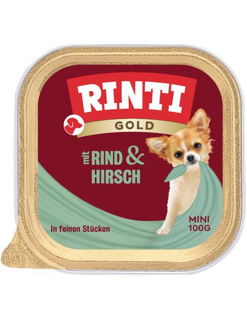 Sparpaket Gold Mini Hirsch & Rind 48 x 100 g