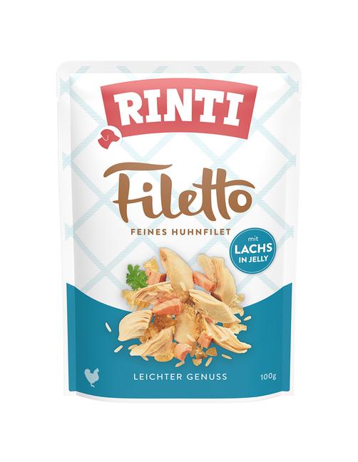 Filetto Pouch in Jelly Huhn mit Lachs 48 x 100 g