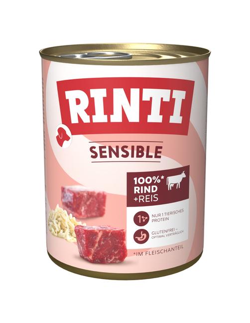 Sparpaket Sensible Rind & Reis 24 x 800 g