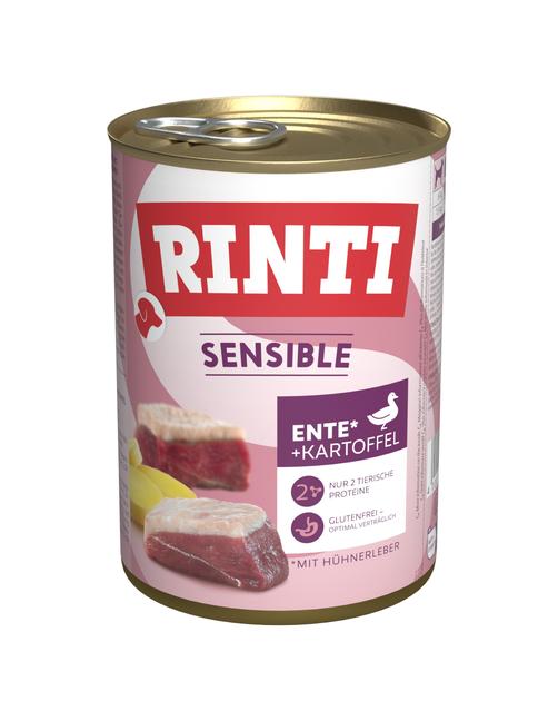 Sensible Ente & Kartoffel mit Hühnerleber 6 x 400 g