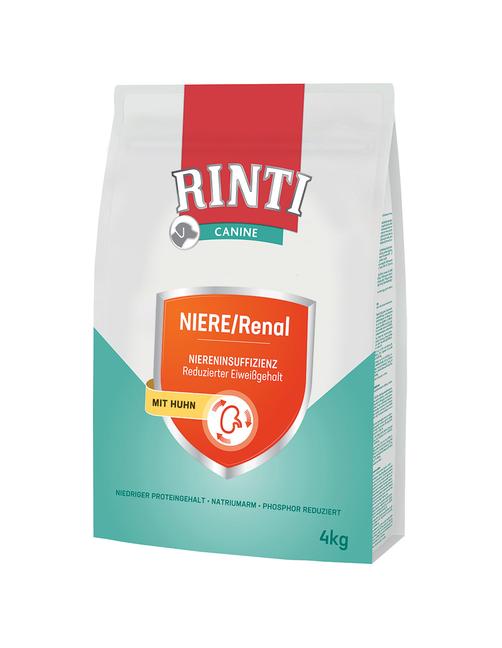 Rinti Canine Niere und Renal mit Huhn 4 Kg