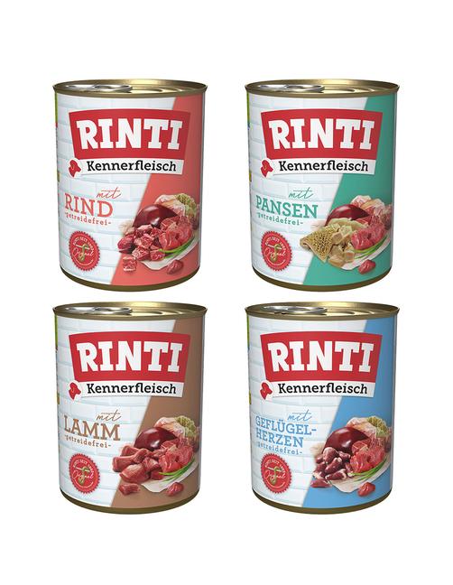 Rinti Sparpaket Kennerfleisch Mixpaket 1 4 Sorten