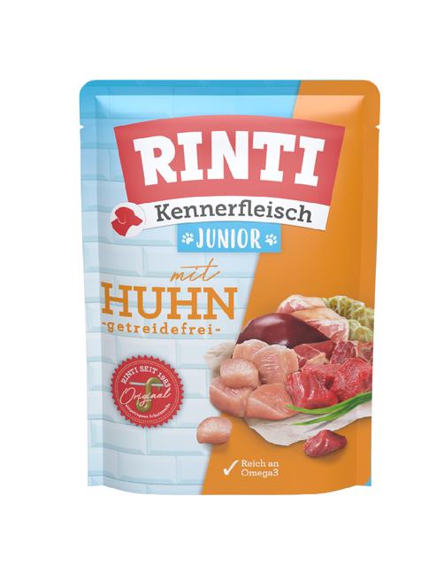 Sparpaket Kennerfleisch Pouches Junior Huhn 20 x 400 g