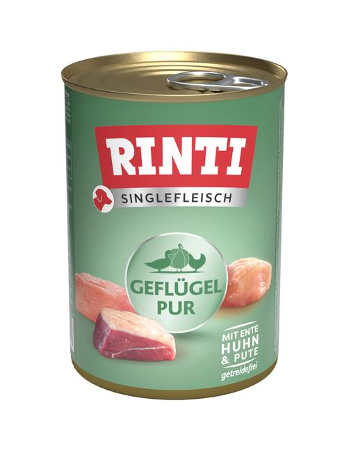 Singlefleisch Geflügel Pur 6 x 400 g