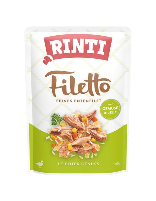Sparpaket Filetto Pouch in Jelly Ente mit Gemüse 24 x 100 g