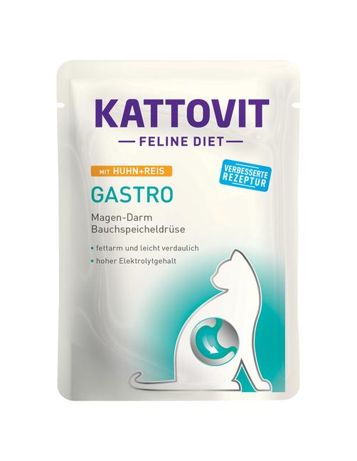 Kattovit Feline Gastro Pouch Huhn & Reis