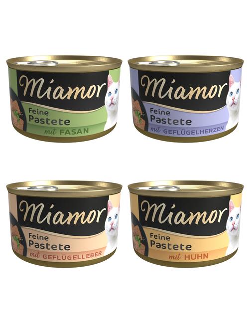 Sparpaket Pastete Mixpaket Geflügel 4 Sorten 24 x 85 g