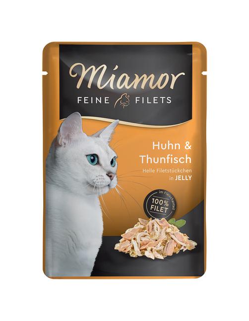 Sparpaket Feine Filets Huhn & Thunfisch 24 x 100 g