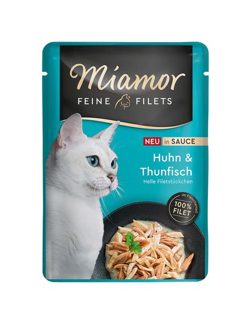 Miamor Sparpaket Feine Filets in Soße Huhn & Thunfisch