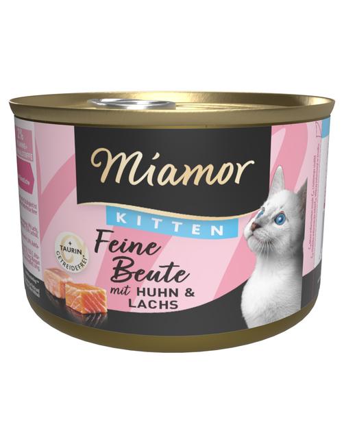 Sparpaket Feine Beute Kitten Huhn & Lachs 12 x 185 g