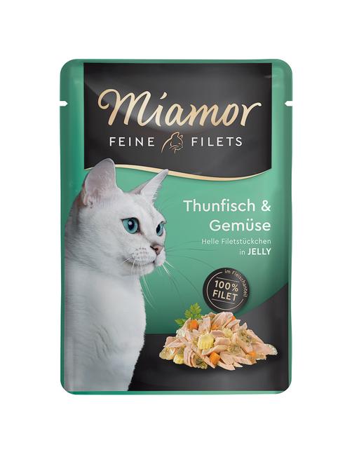 Feine Filets Pouch Thunfisch & Gemüse 6 x 100 g
