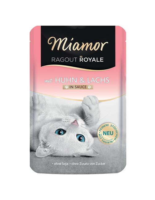 Miamor Sparpaket Ragout Royale in Soße Huhn & Lachs