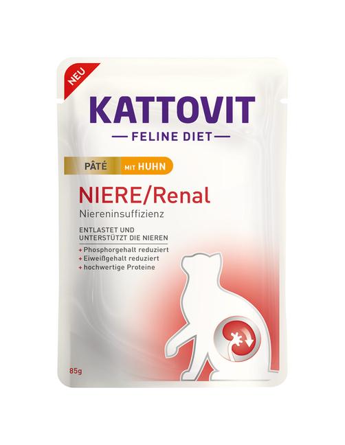 Niere/Renal Paté mit Huhn 10 x 85 g