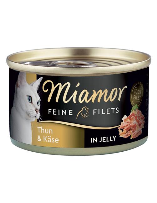 Feine Filets Dose Thunfisch & Käse in Jelly 24 x 100 g