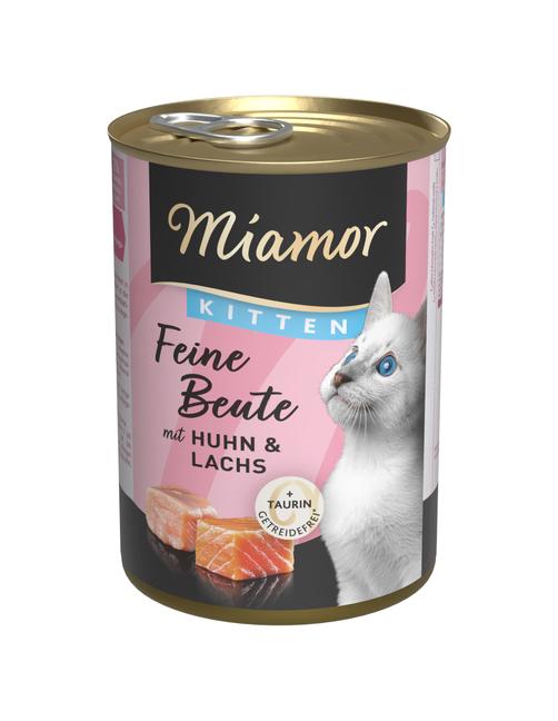Miamor Feine Beute Kitten Huhn & Lachs