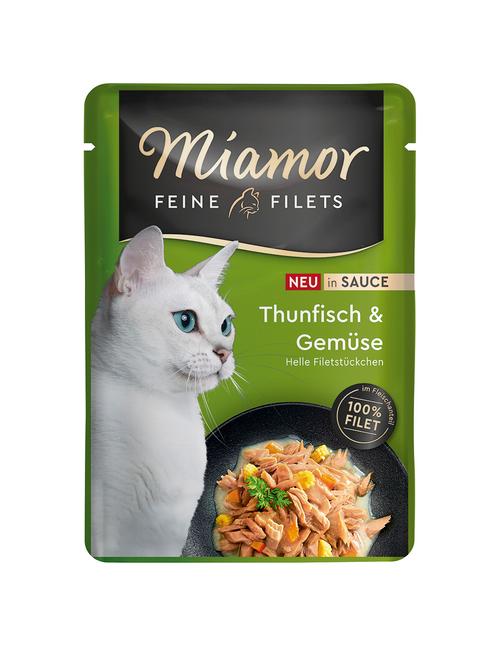 Sparpaket Feine Filets in Soße Thunfisch & Gemüse 6 x 100 g