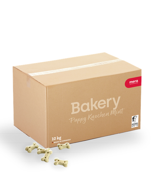Bakery Puppy Knochen Mint Leckerlis 10 kg