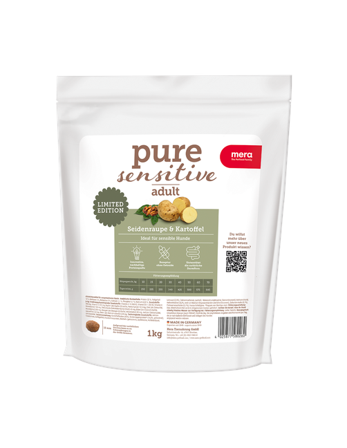 Pure Sensitive Seidenraupe & Kartoffel 1 kg