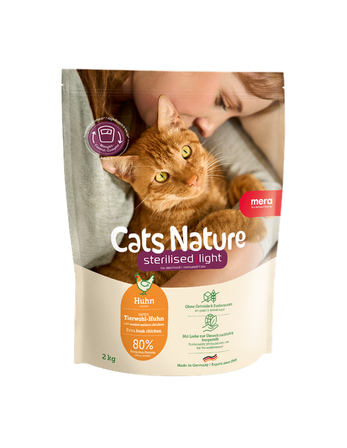 Cats Nature Sterilised Huhn & 2 kg