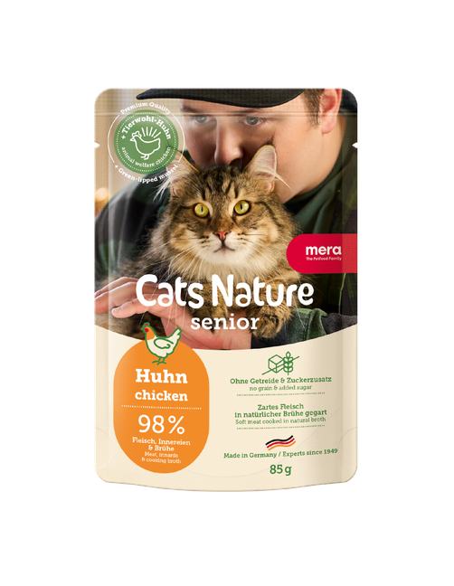 mera Cats Nature Senior Huhn