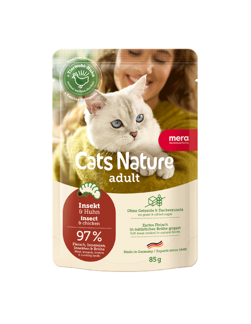 mera Insektenprotein Cats Nature Insekt