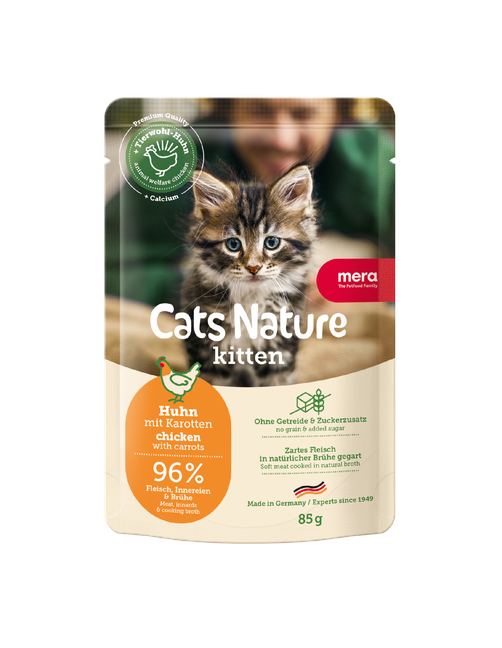 Kitten Cats Nature Huhn 12 x 85 g