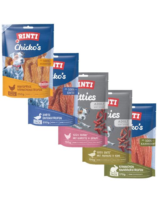 Mixpaket 5 Sorten Snacks zum Sparpreis 2 X 5 Sorten 1740 g