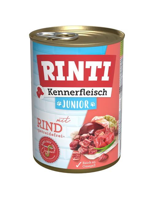Sparpaket Kennerfleisch Junior Rind 12 x 400 g