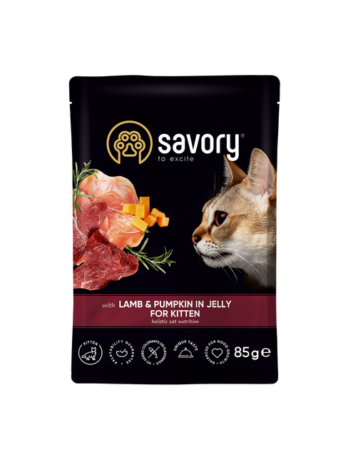 Lamm & Kürbis in Jelly - Kitten 85 g