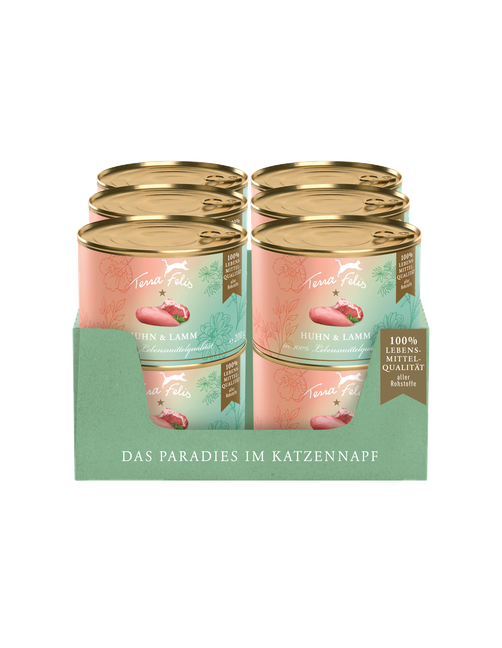 Famousse | Huhn & Lamm 12 x 200 g