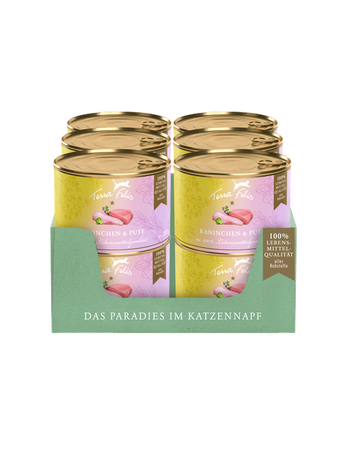 Famousse | Kaninchen & Pute 12 x 200 g