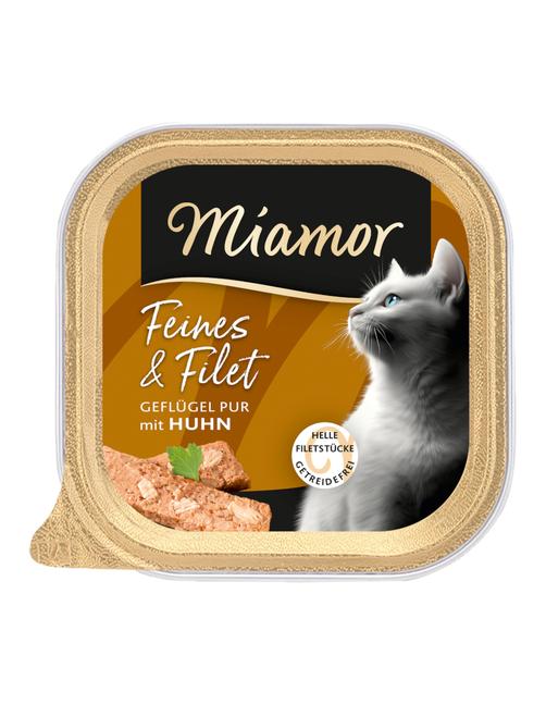 Feines & Filet Geflügel Pur & Huhn 32 x 100 g