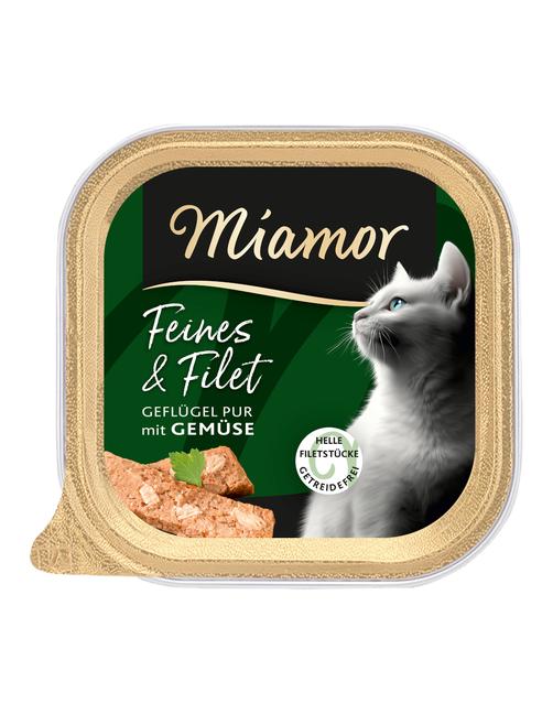 Feines & Filet Geflügel Pur & Gemüse 32 x 100 g