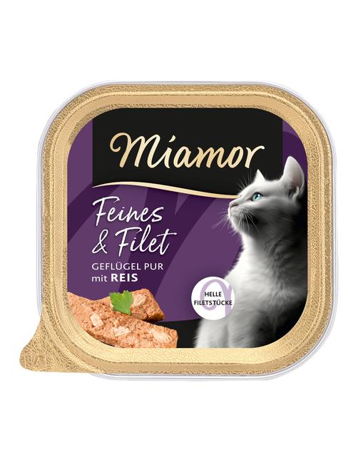 Feines & Filet Geflügel Pur & Reis 16 x 100 g