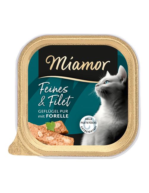 Feines & Filet Geflügel Pur & Forelle 16 x 100 g