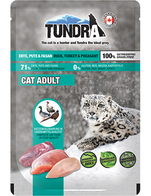 Cat Pouchpack Ente, Pute & Fasan 1,36 kg