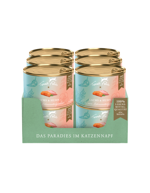 Famousse | Lachs & Huhn 12 x 200 g
