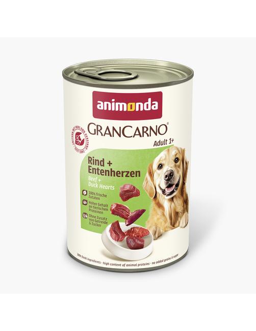 Adult Rind + Entenherzen 6 x 400 g