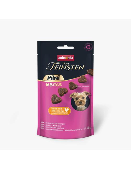 Vom Feinsten Adult Mini Love Bites Huhn mit Artischocke 50 g