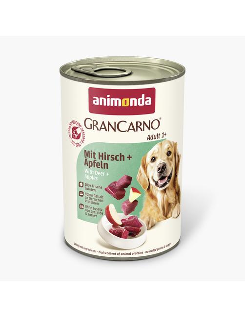 Grancarno Adult mit Hirsch + Äpfeln 6 x 400 g