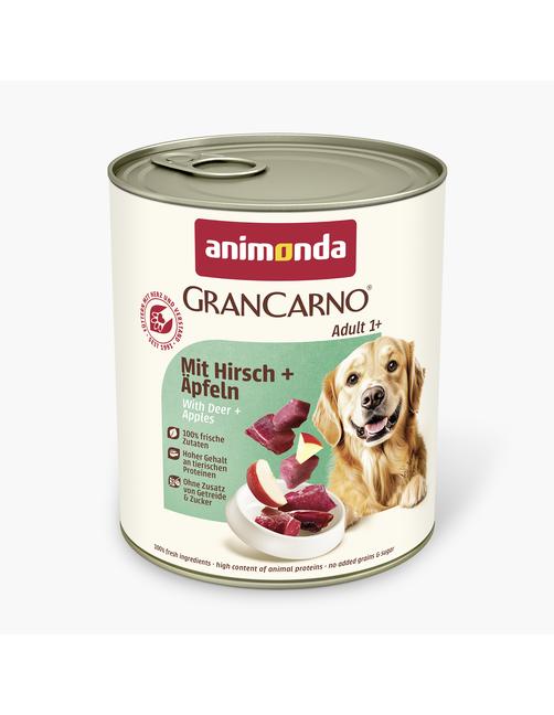 Grancarno Adult mit Hirsch + Äpfeln 6 x 800 g