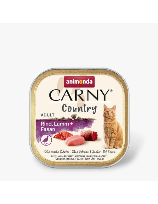 Carny Adult Country Rind, Lamm + Fasan 32 x 100 g
