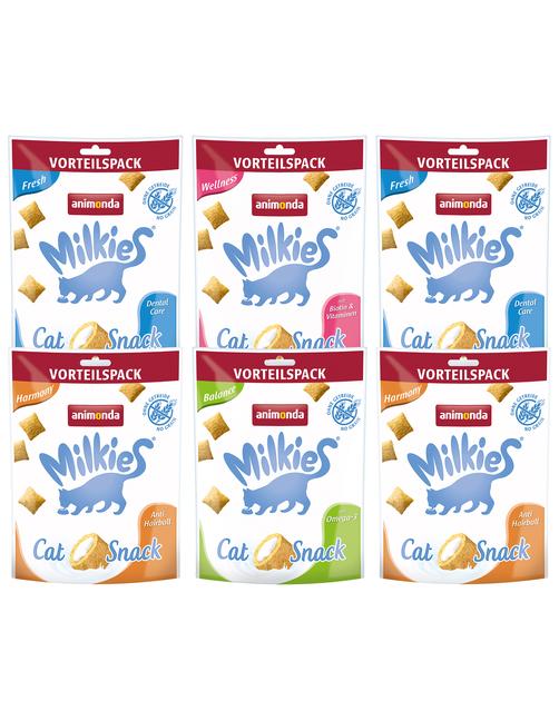 Milkies Adult Milchsnack Selection Multipack 6 x 120 g