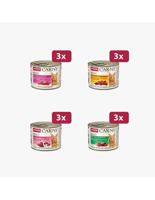 Carny Adult Kräftige Variation 12 x 200 g