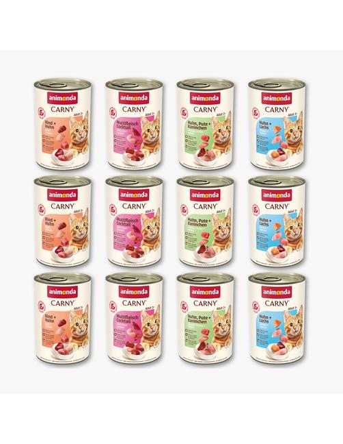 Carny Adult Mixpack Gourmet Selection 12 x 400 g