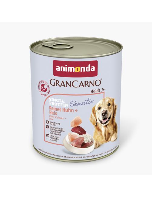Grancarno Adult Sensitiv Reines Huhn + Reis 6 x 800 g
